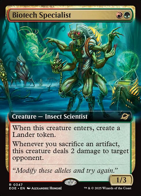 Magic the Gathering Card - Biotech Specialist - MTG Circle