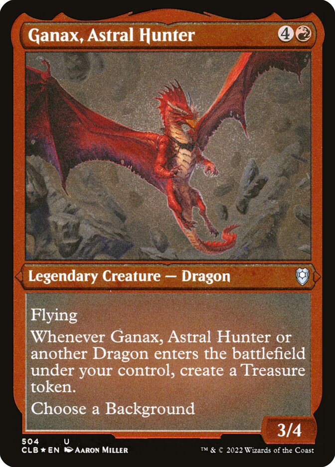 Magic the Gathering Card - Ganax, Astral Hunter - MTG Circle