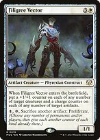 Magic the Gathering Card - Filigree Vector - MTG Circle