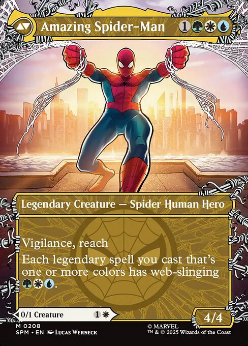 Magic the Gathering Card - Amazing Spider-Man - MTG Circle