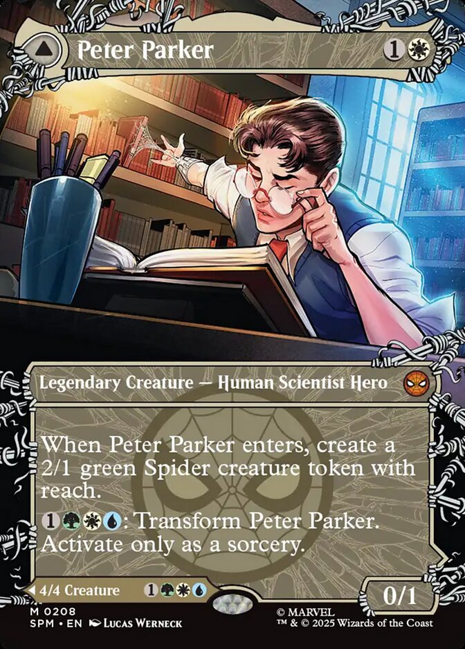 Magic the Gathering Card - Peter Parker - MTG Circle