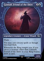 Magic the Gathering Card - Gandalf, Friend of the Shire - MTG Circle