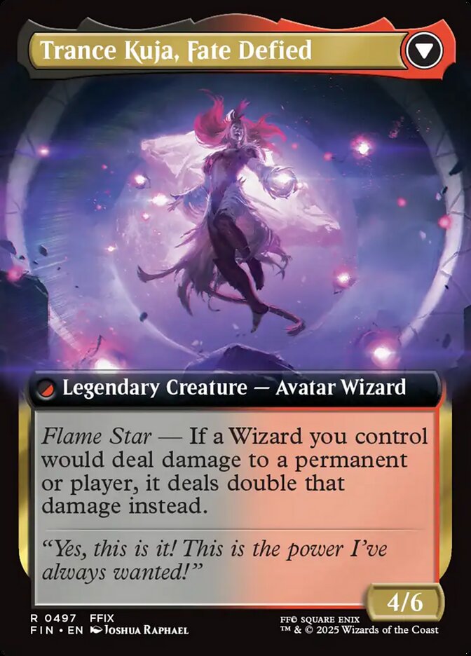 Magic the Gathering Card - Trance Kuja, Fate Defied - MTG Circle