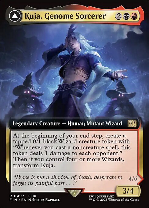 Magic the Gathering Card - Kuja, Genome Sorcerer - MTG Circle
