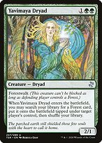 Magic the Gathering Card - Yavimaya Dryad - MTG Circle