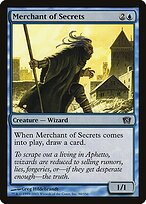 Magic the Gathering Card - Merchant of Secrets - MTG Circle