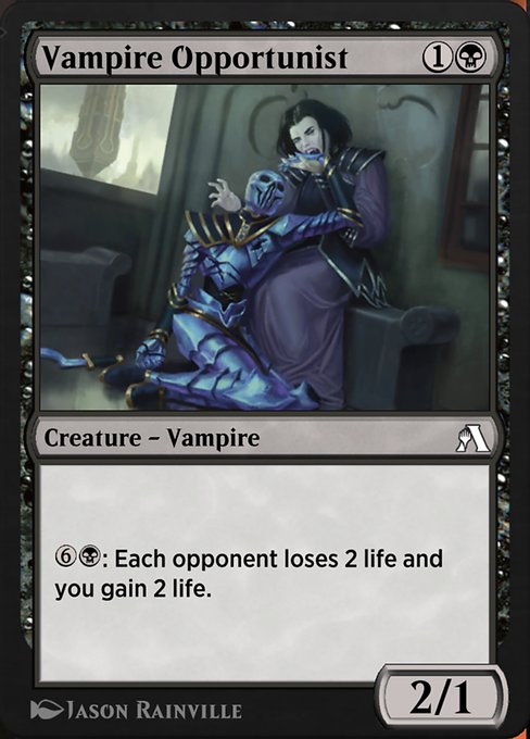 Magic the Gathering Card - Vampire Opportunist - MTG Circle