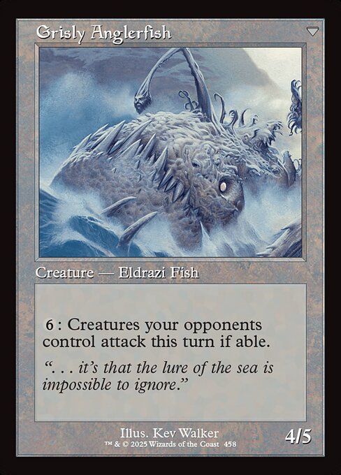 Magic the Gathering Card - Grisly Anglerfish - MTG Circle