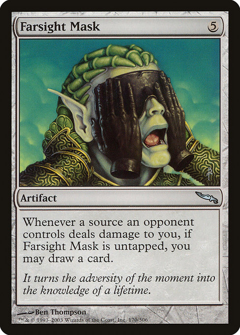 Magic the Gathering Card - Farsight Mask - MTG Circle