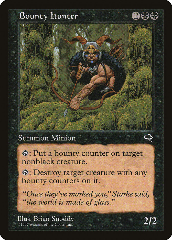 Magic the Gathering Card - Bounty Hunter - MTG Circle