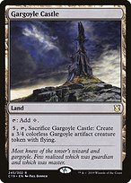 Magic the Gathering Card - Gargoyle Castle - MTG Circle