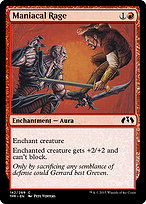Magic the Gathering Card - Maniacal Rage - MTG Circle