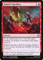 Magic the Gathering Card - Nahiri's Sacrifice - MTG Circle
