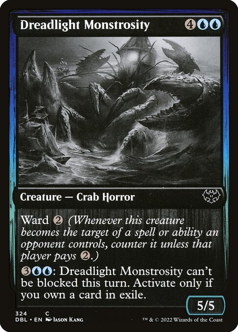 Magic the Gathering Card - Dreadlight Monstrosity - MTG Circle