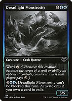 Magic the Gathering Card - Dreadlight Monstrosity - MTG Circle