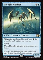 Magic the Gathering Card - Thought Monitor - MTG Circle
