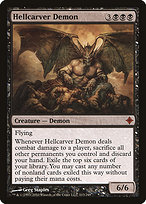 Magic the Gathering Card - Hellcarver Demon - MTG Circle