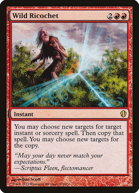 Magic the Gathering Card - Wild Ricochet - MTG Circle