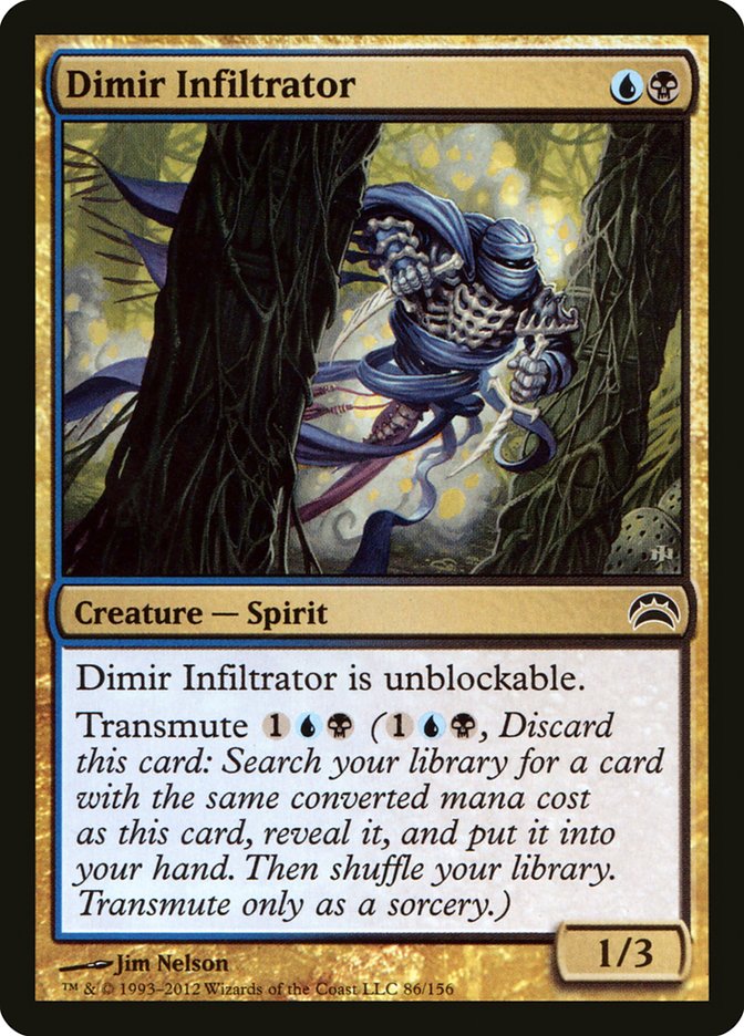 Magic the Gathering Card - Dimir Infiltrator - MTG Circle