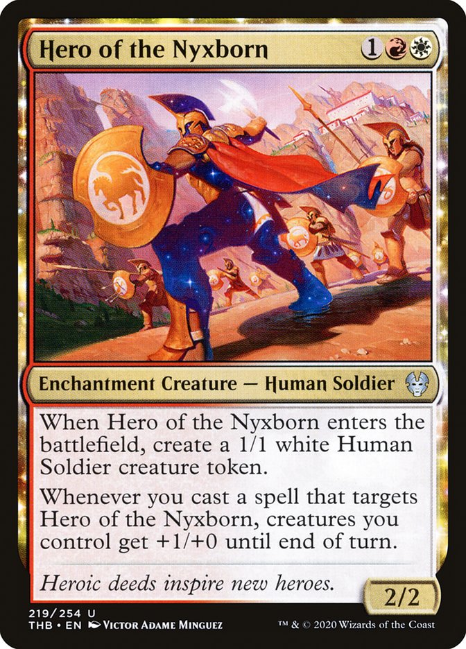 Magic the Gathering Card - Hero of the Nyxborn - MTG Circle