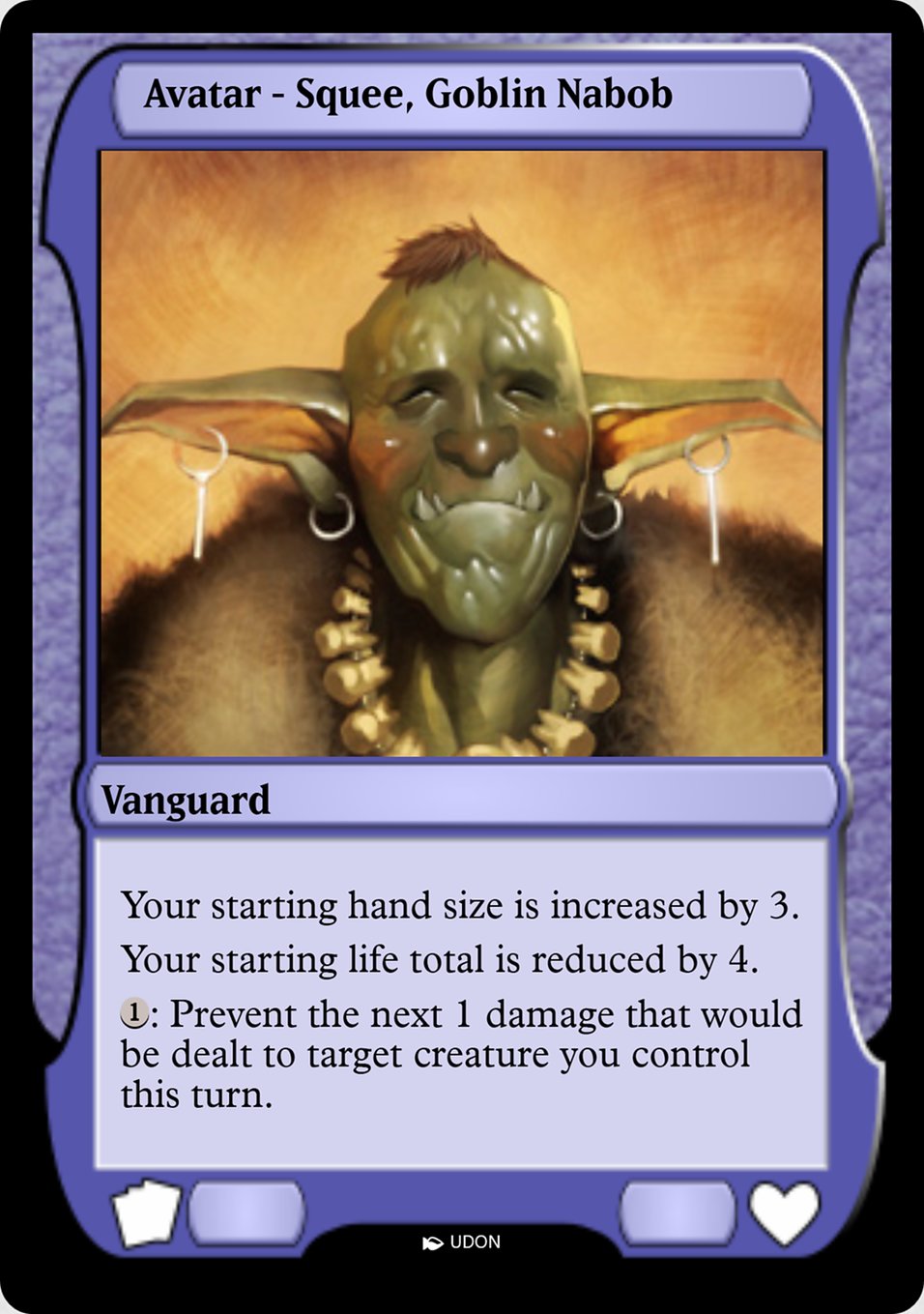 Magic the Gathering Card - Squee, Goblin Nabob Avatar - MTG Circle