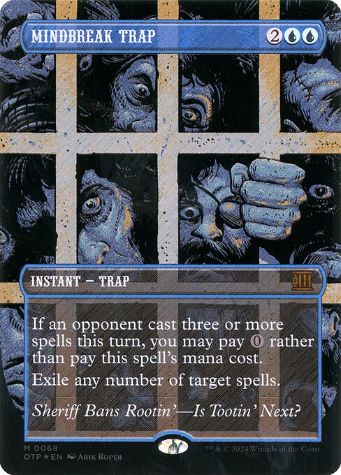 Magic the Gathering Card - Mindbreak Trap - MTG Circle