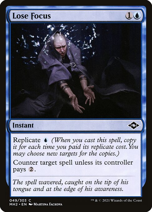 Magic the Gathering Card - Lose Focus - MTG Circle