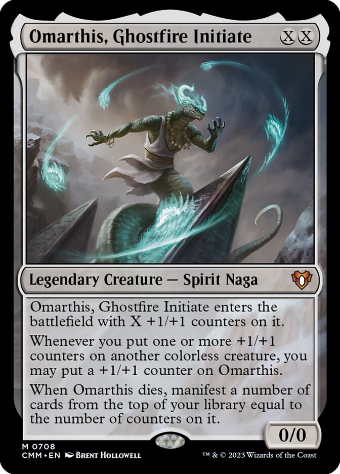 Magic the Gathering Card - Omarthis, Ghostfire Initiate - MTG Circle
