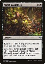 Magic the Gathering Card - Marsh Casualties - MTG Circle