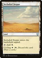 Magic the Gathering Card - Secluded Steppe - MTG Circle