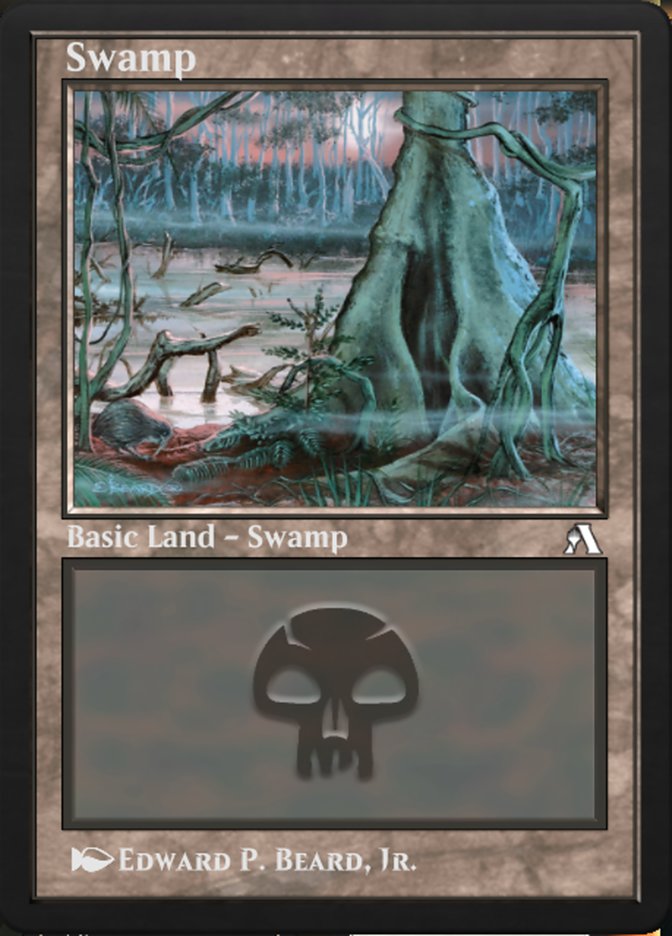 Magic the Gathering Card - Swamp - MTG Circle