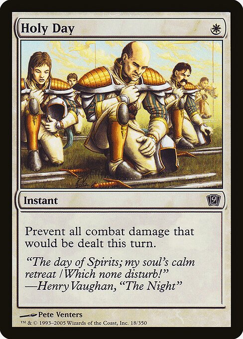 Magic the Gathering Card - Holy Day - MTG Circle