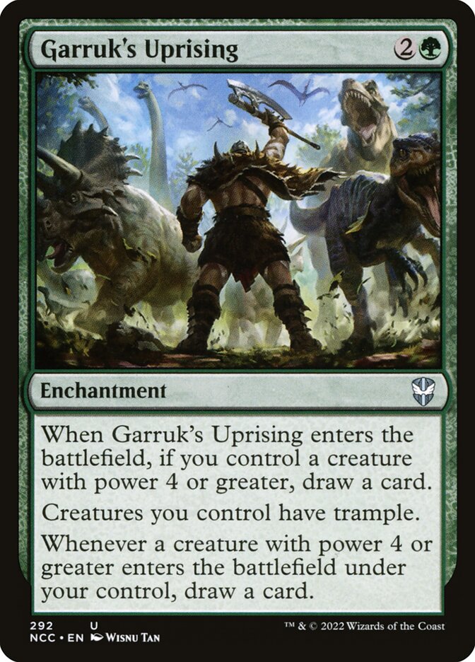 Magic the Gathering Card - Garruk's Uprising - MTG Circle