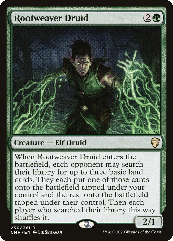 Magic the Gathering Card - Rootweaver Druid - MTG Circle