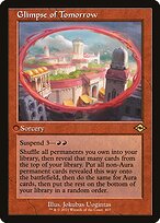 Magic the Gathering Card - Glimpse of Tomorrow - MTG Circle