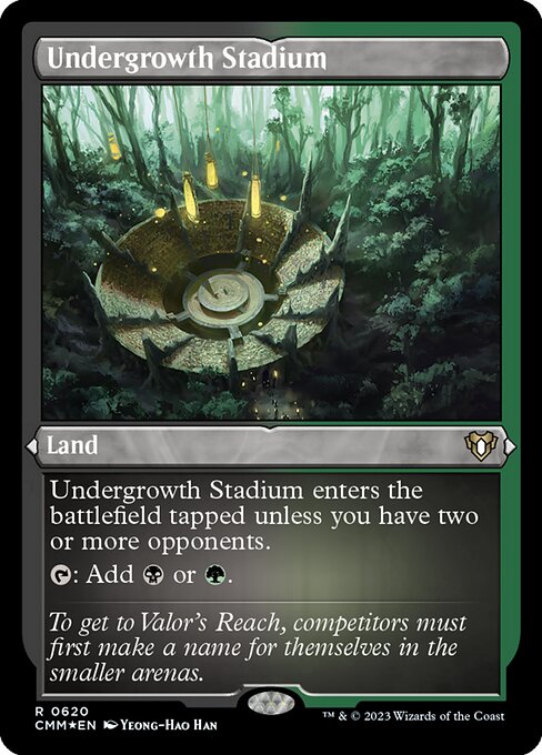 Magic the Gathering Card - Undergrowth Stadium - MTG Circle