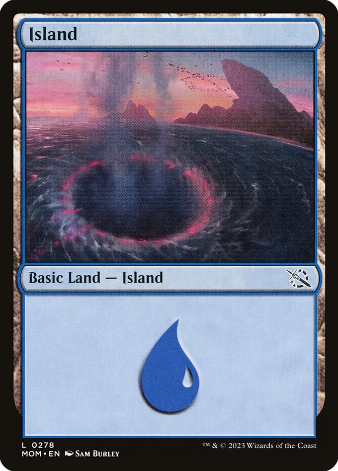 Magic the Gathering Card - Island - MTG Circle
