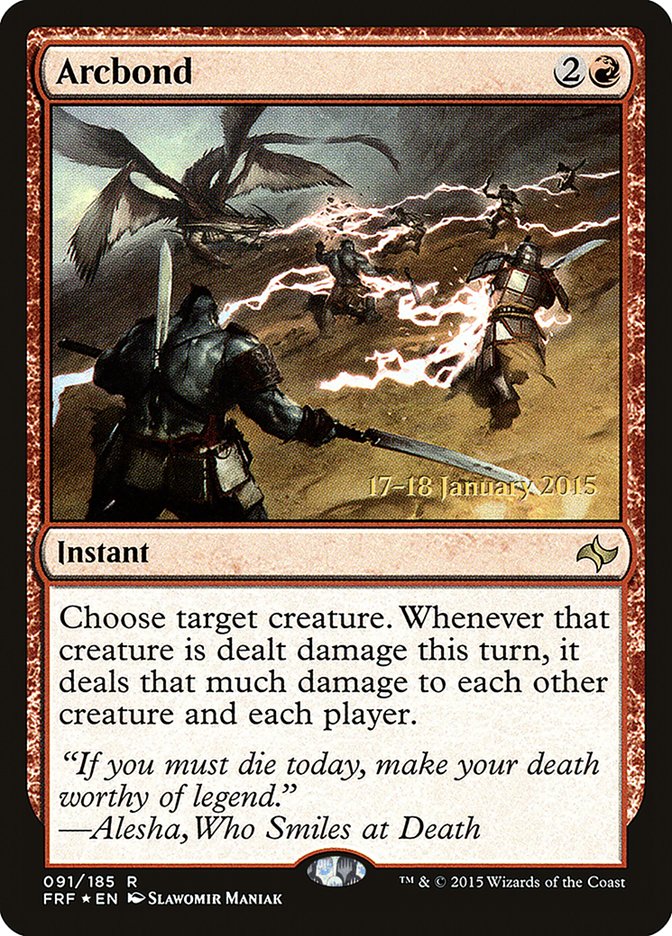 Magic the Gathering Card - Arcbond - MTG Circle