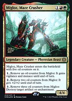 Magic the Gathering Card - Migloz, Maze Crusher - MTG Circle