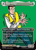 Magic the Gathering Card - Peter Parker // Amazing Spider-Man - MTG Circle