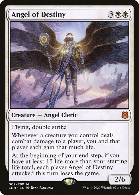 Magic the Gathering Card - Angel of Destiny - MTG Circle