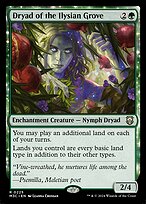 Magic the Gathering Card - Dryad of the Ilysian Grove - MTG Circle