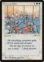 Magic the Gathering Card - Army of Allah - MTG Circle