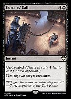 Magic the Gathering Card - Curtains' Call - MTG Circle