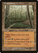 Magic the Gathering Card - Tinder Farm - MTG Circle