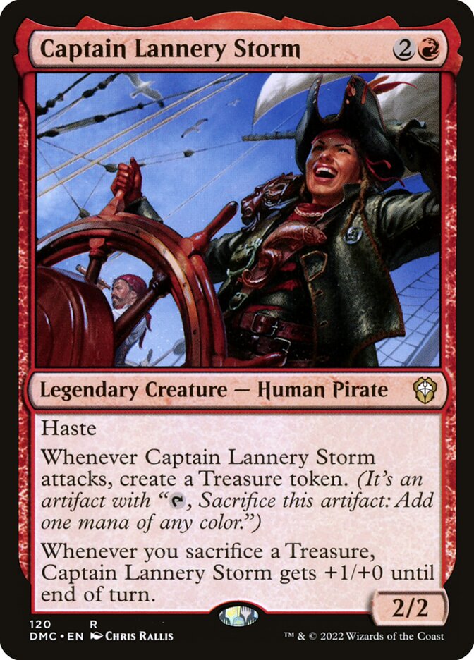 Magic the Gathering Card - Captain Lannery Storm - MTG Circle