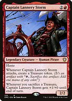 Magic the Gathering Card - Captain Lannery Storm - MTG Circle