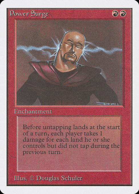 Magic the Gathering Card - Power Surge - MTG Circle