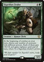 Magic the Gathering Card - Sigardian Zealot - MTG Circle
