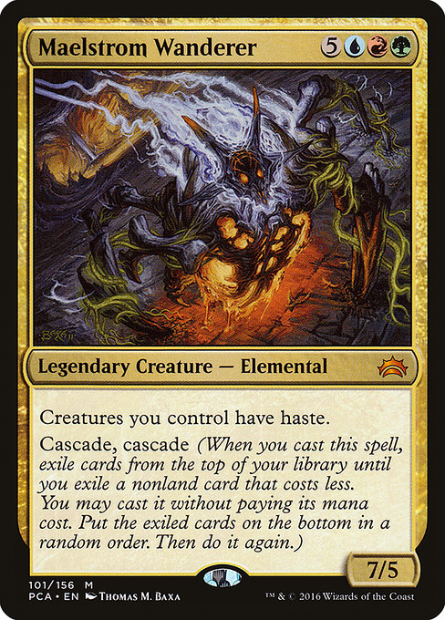 Magic the Gathering Card - Maelstrom Wanderer - MTG Circle